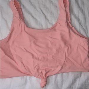 Brand new never worn, pink sports bra top